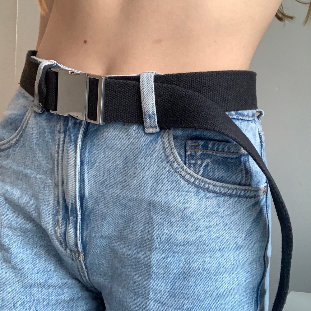 black canvas belt from brandy melville